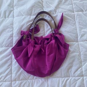 Nanushka Inda Satin Tote Rosebud